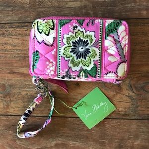 Vera Bradley Carry It All Wristlet Priscilla Pink
